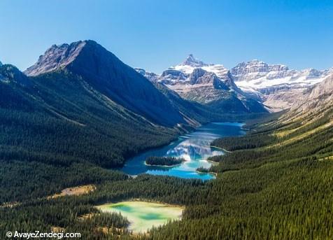  کوه های زیبای راکی در کانادا 